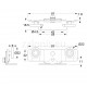 UPPER CORNER ROLLER / DOUBLE m.025 SLIDING DOOR SYSTEM m.025 - 20 έως 40kg / DOOR